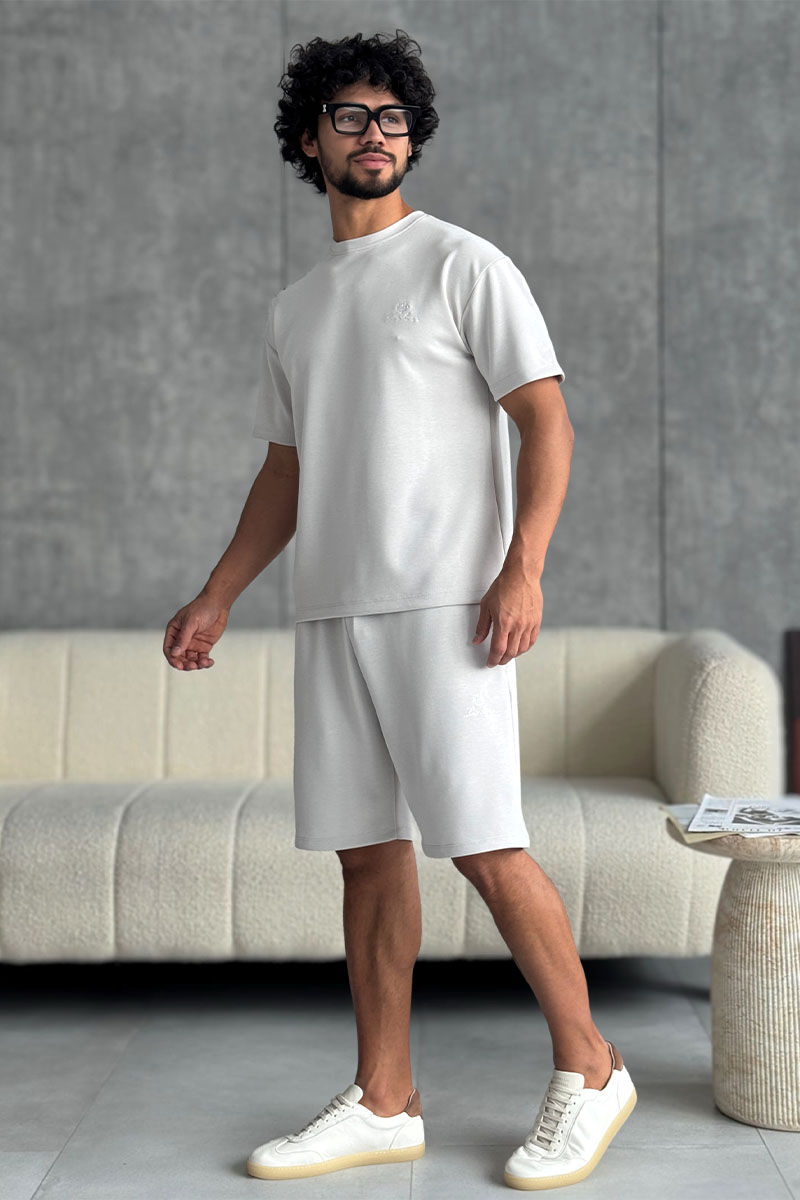 Loro Piana Мужской серый костюм 