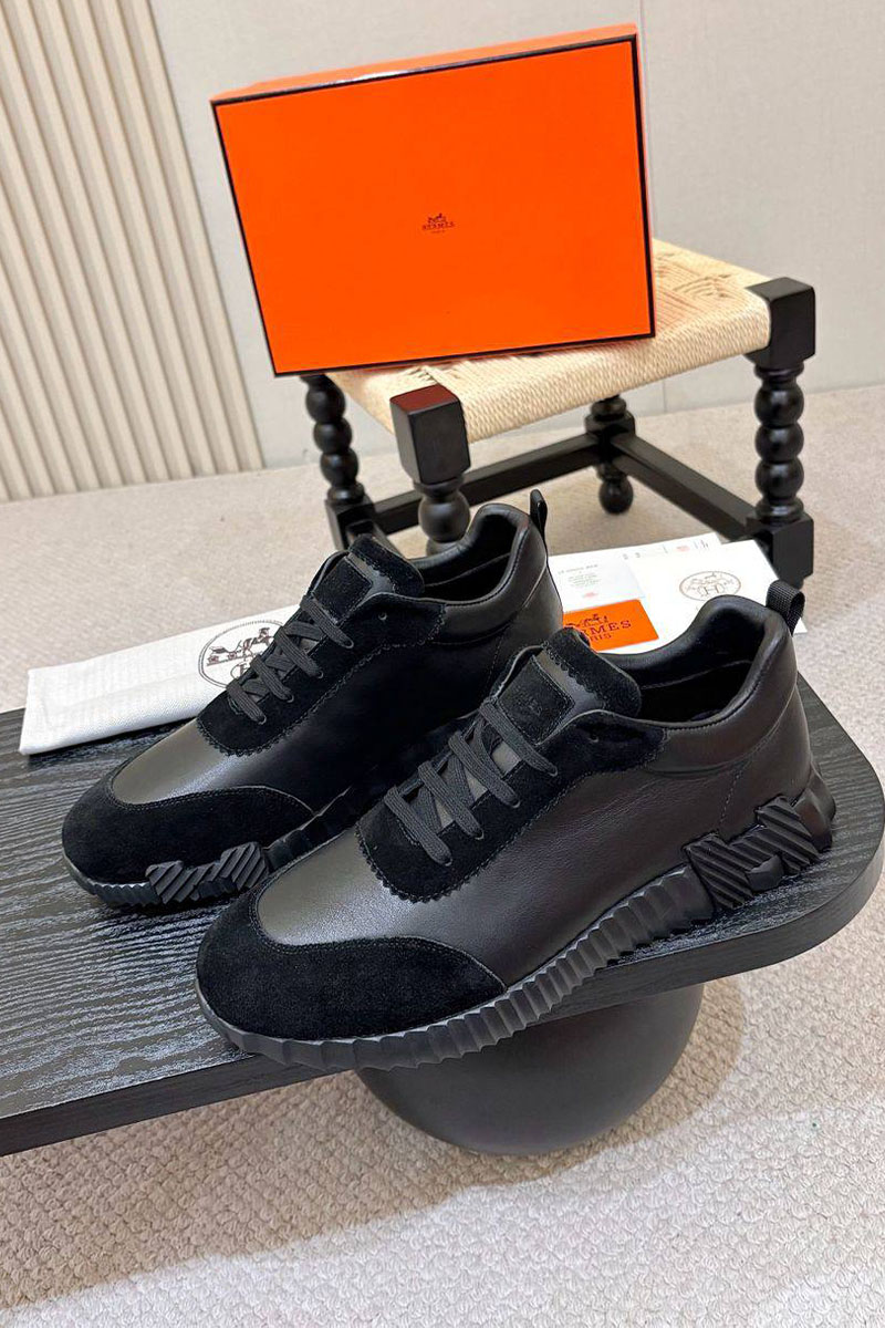 Hermes Мужские кроссовки Bouncing - Black