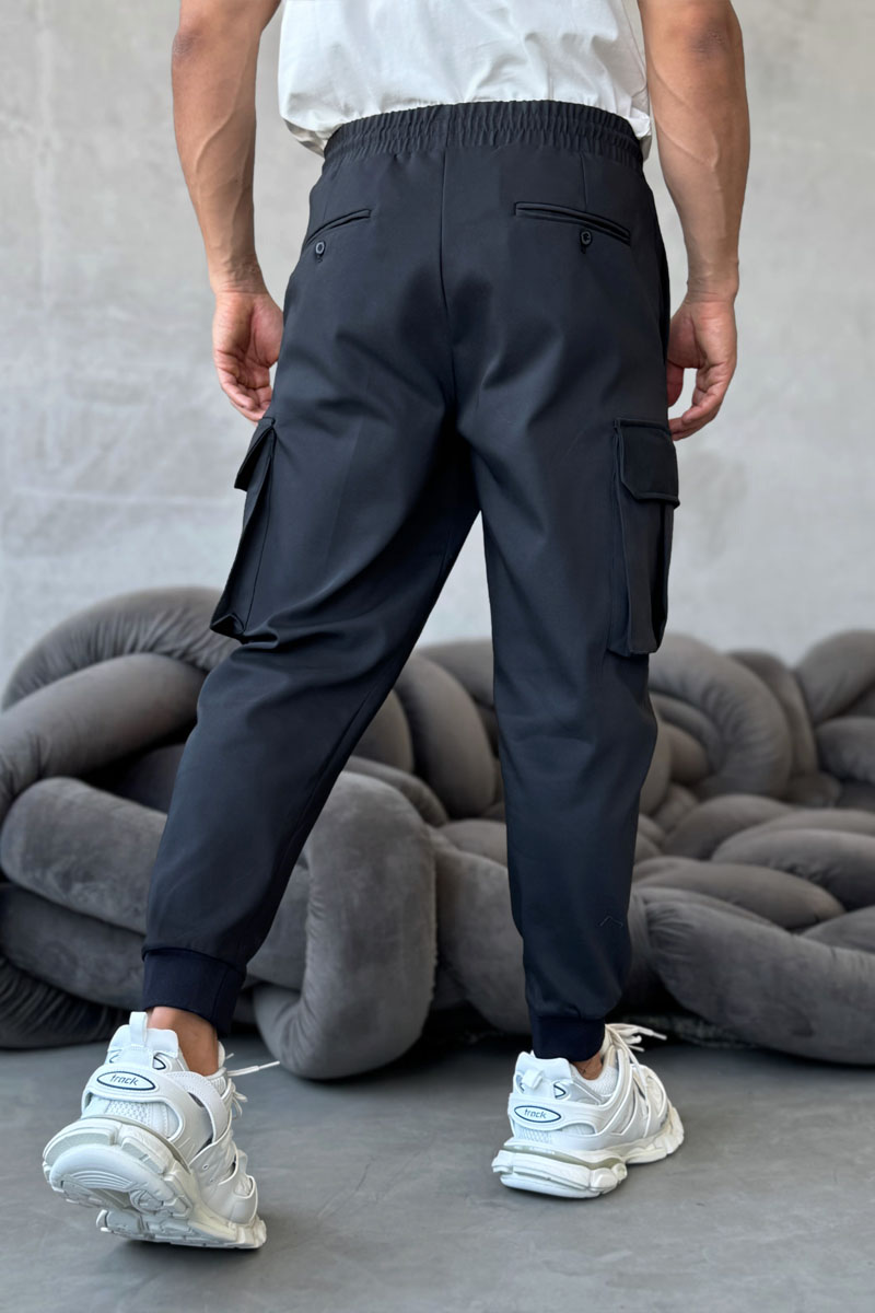 Dsquared2 Мужские чёрные джоггеры cargo