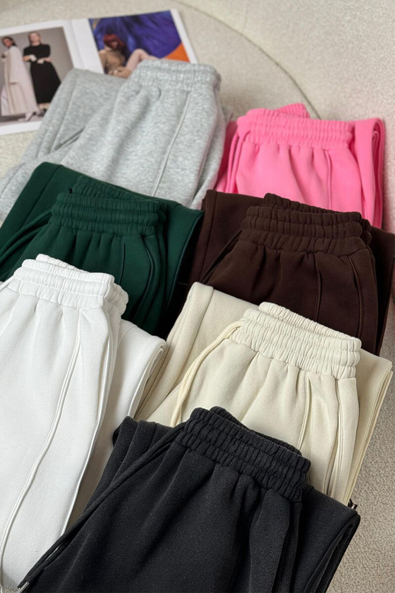 Designer Clothing Женские спортивные штаны бежевого цвета 