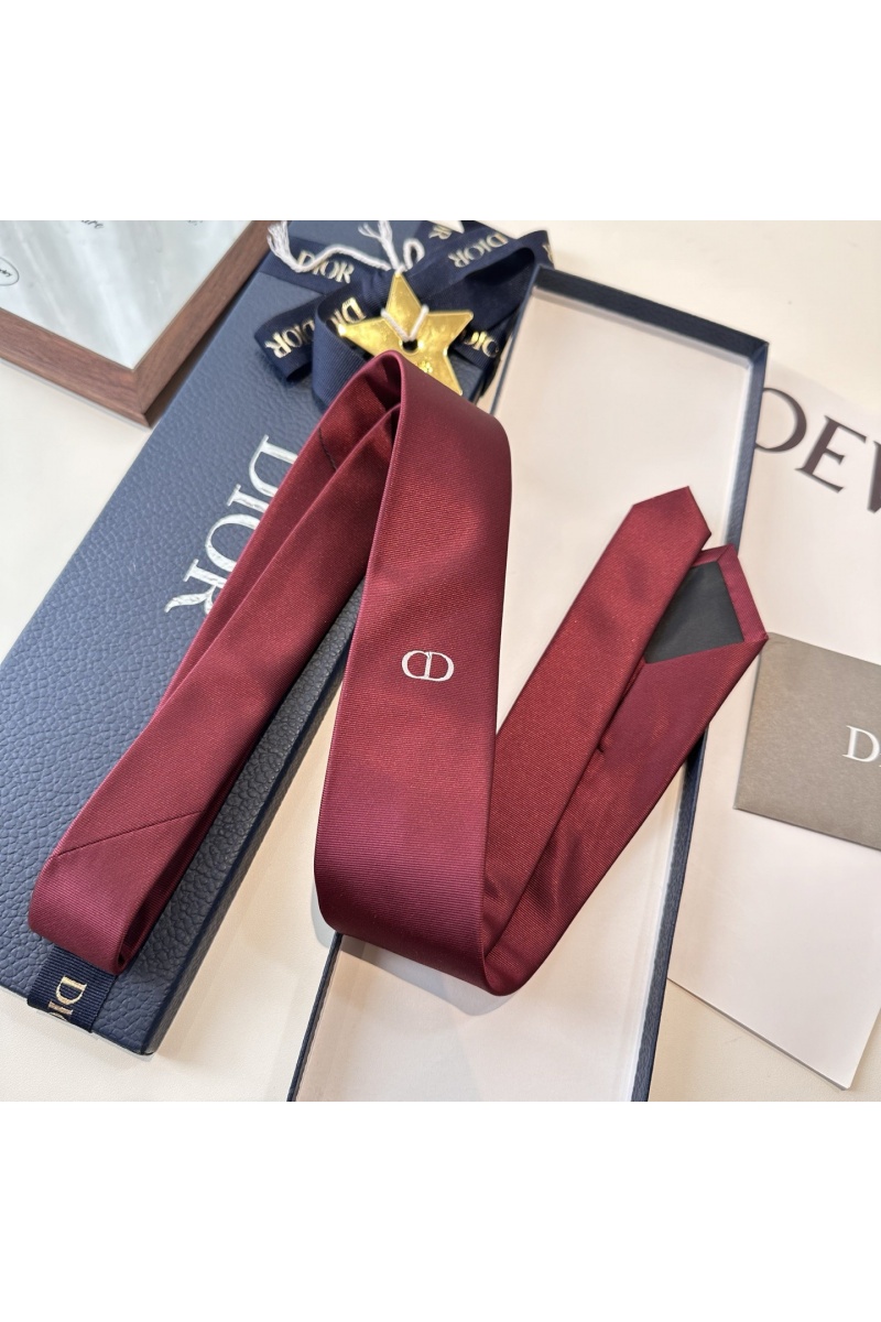 Dior Галстук logo-embroidered premium - Red