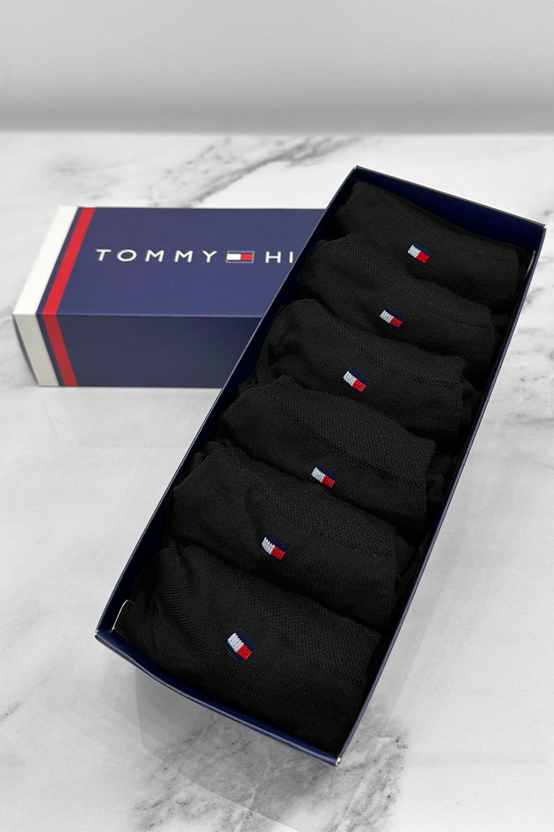 Tommy Hilfiger Комплект чёрных носков 