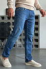 Мужские синие джинсы regular fit
