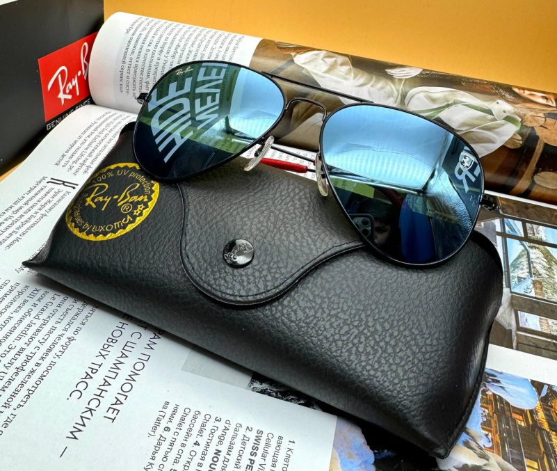 Ray Ban Солнцезащитные очки Aviator Large Metal