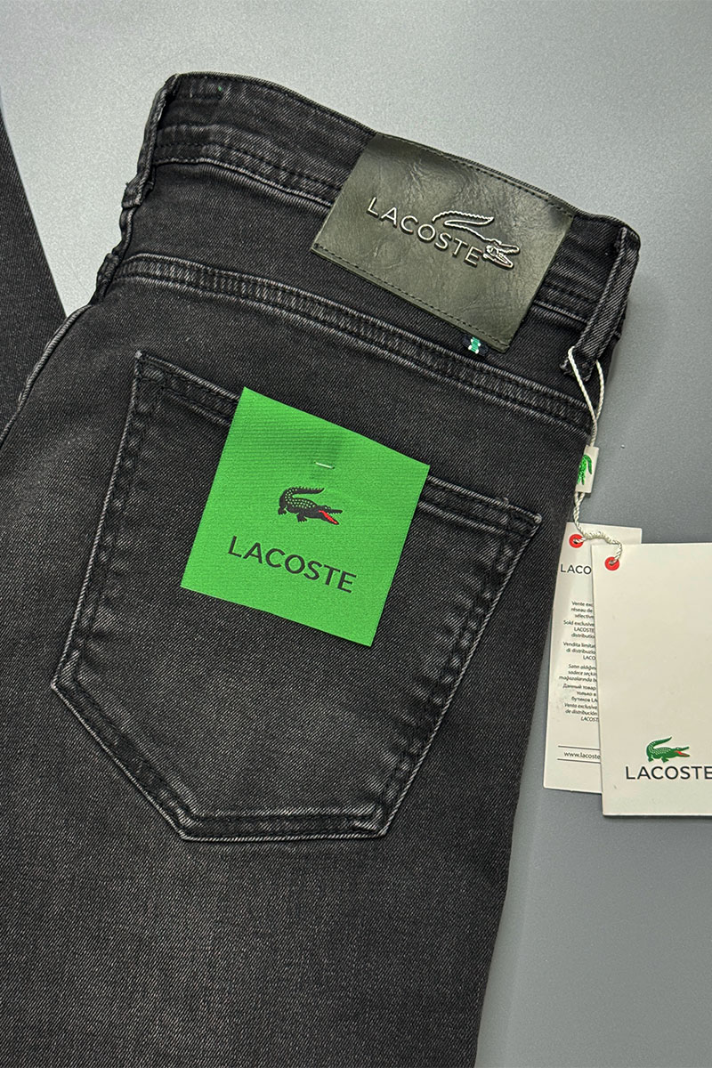Lacoste Мужские чёрные джинсы 