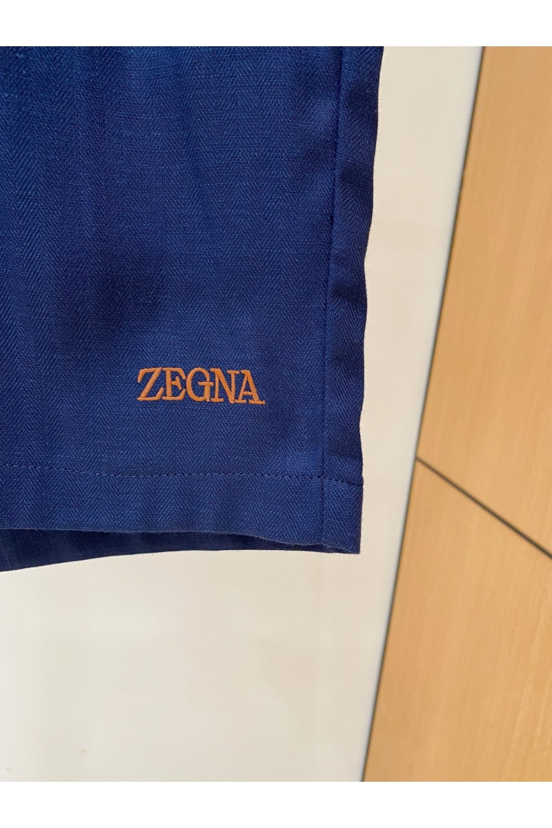 Zegna Шорты синего цвета premium
