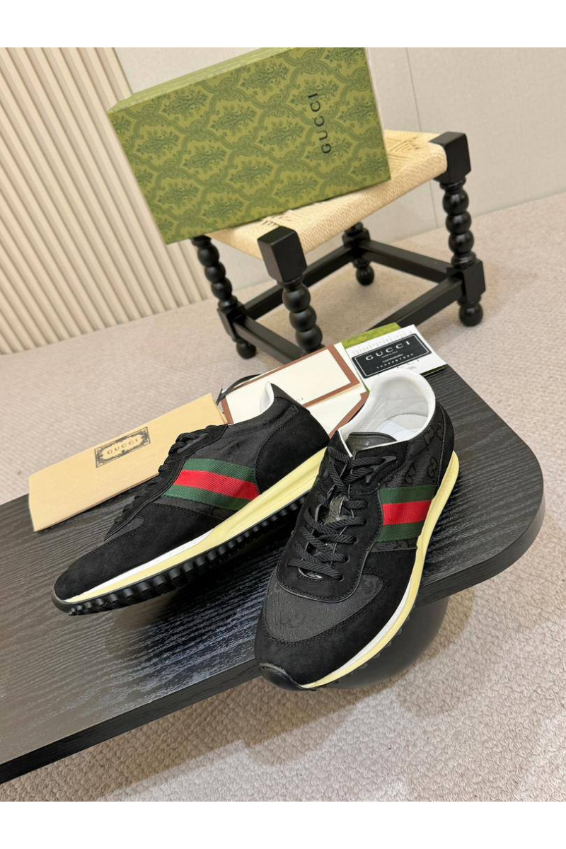 Gucci Мужские кроссовки Re-Motion - Black