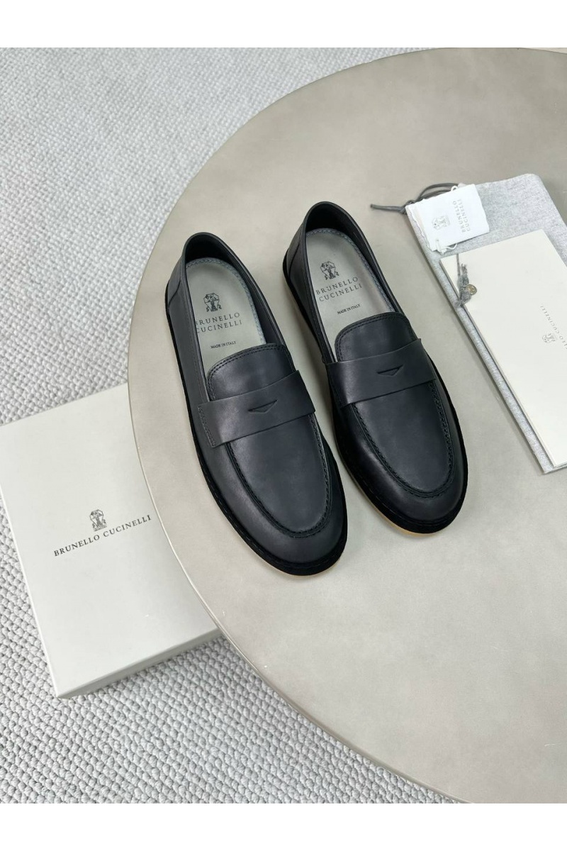 Designer Мужские кожаные лоферы Premium
