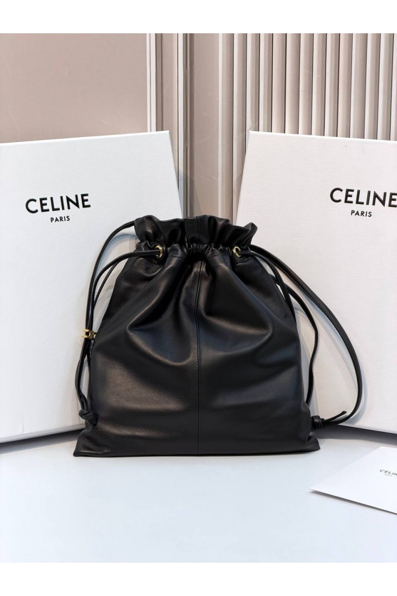 Celine Кожаная сумка Small Crystal Pouch premium 32x29x0.5 см