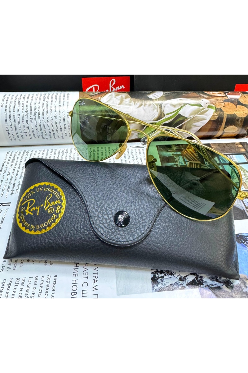 Ray Ban Солнцезащитные очки Aviator Large Metal