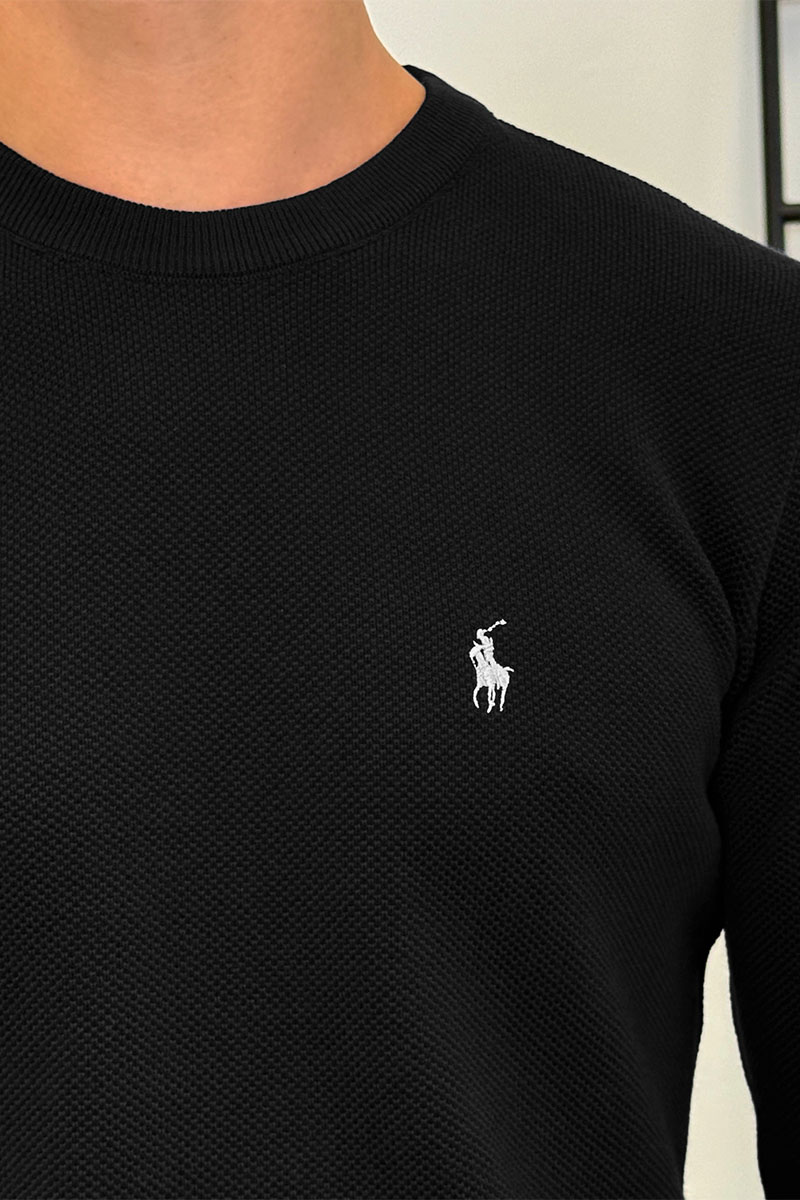 Polo Ralph Lauren Мужской джемпер pony-embroidered - Black