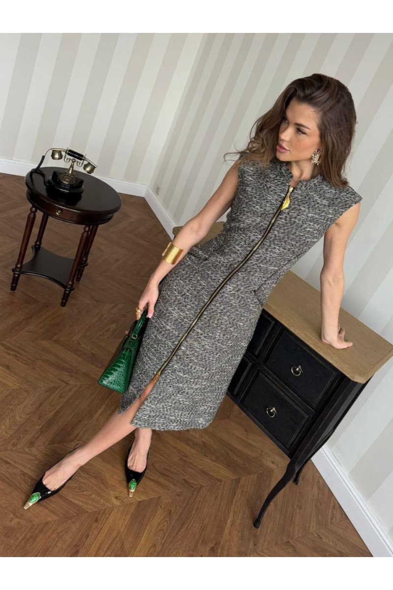 Schiaparelli Женское платье на молнии premium - Grey