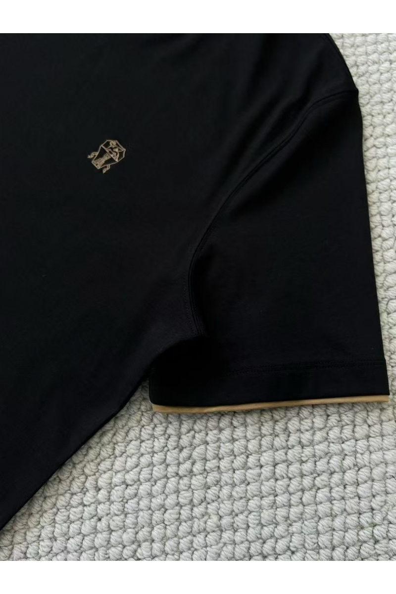 Designer Мужская чёрная футболка Premium