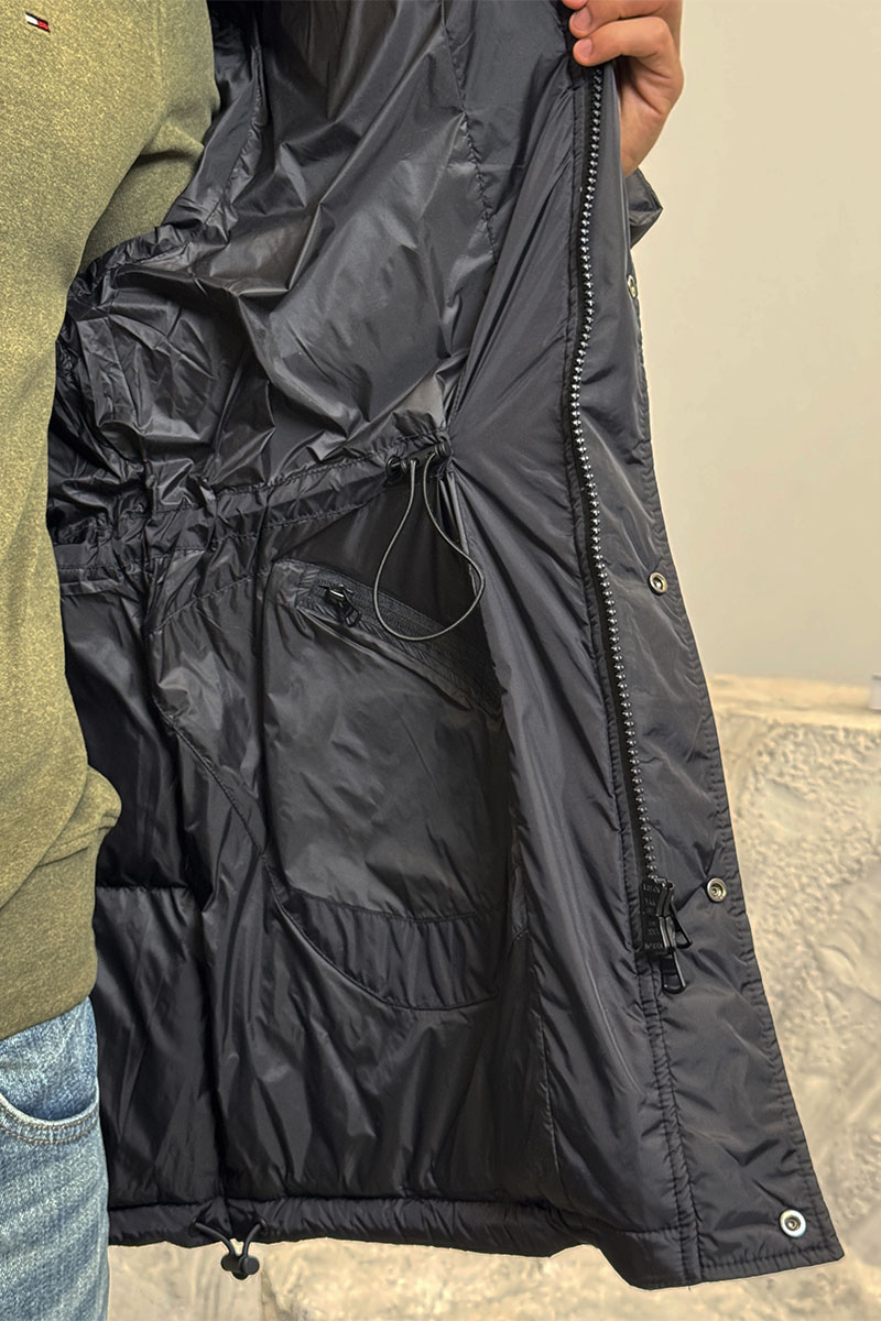 Burberry Мужская чёрная парка Haworth