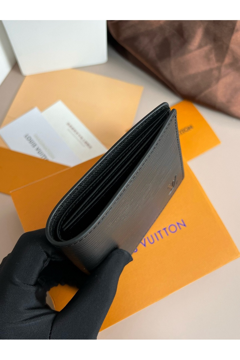 Lоuis Vuittоn Кожаный кошелёк Slender Premium 11x8.5x1 см