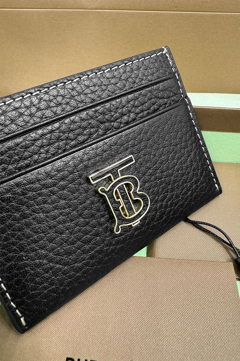 Burberry Кожаный кардхолдер Premium 10x7 см