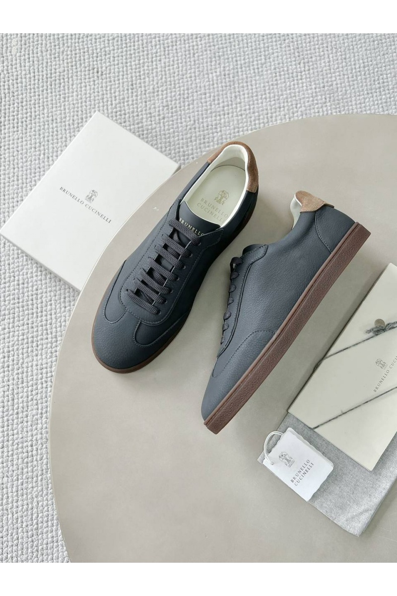 Designer Мужские кожаные кроссовки Premium