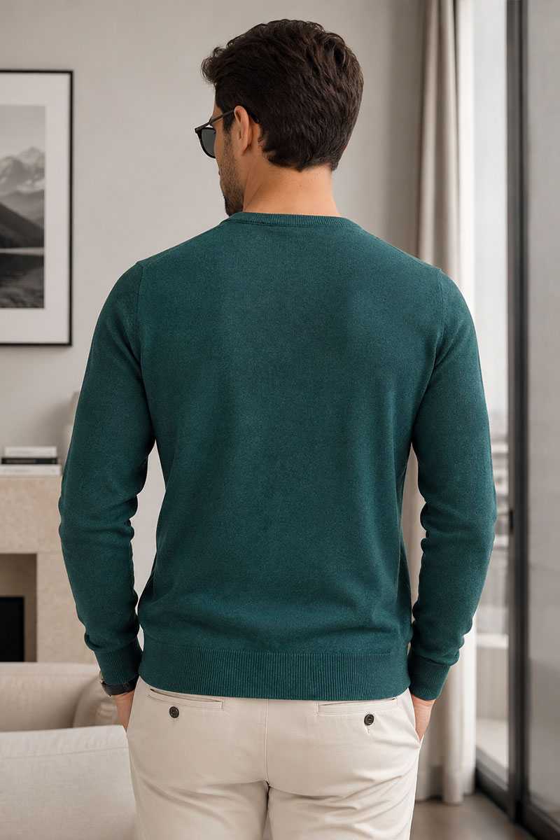 Loro Piana Мужская кофта зелёного цвета 