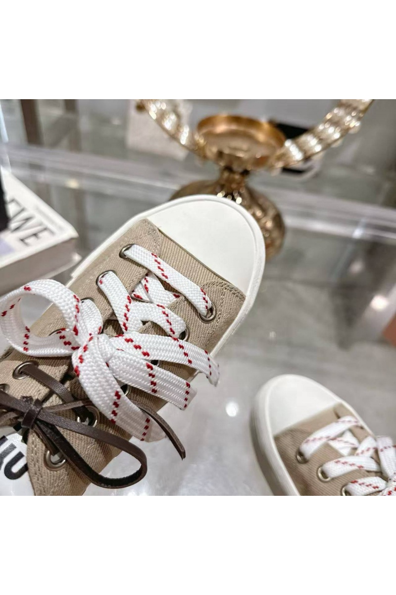 MIU MIU Женские кроссовки premium