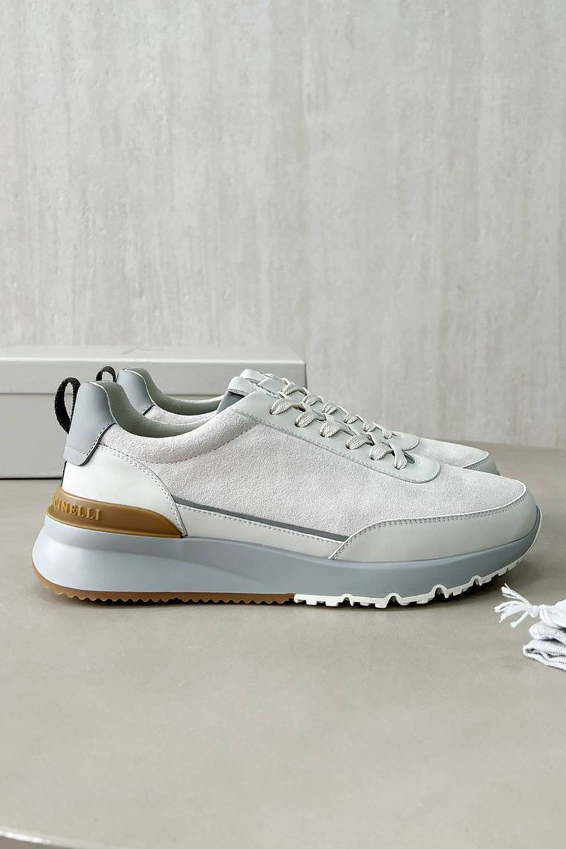 Designer Замшевые кроссовки Premium - White