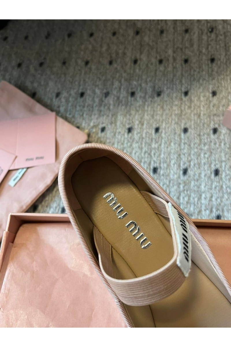 MIU MIU Женские замшевые балетки premium