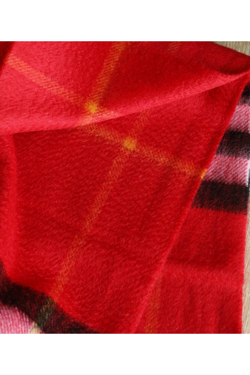 Burberry Шарф Check premium 168x30 см - Red