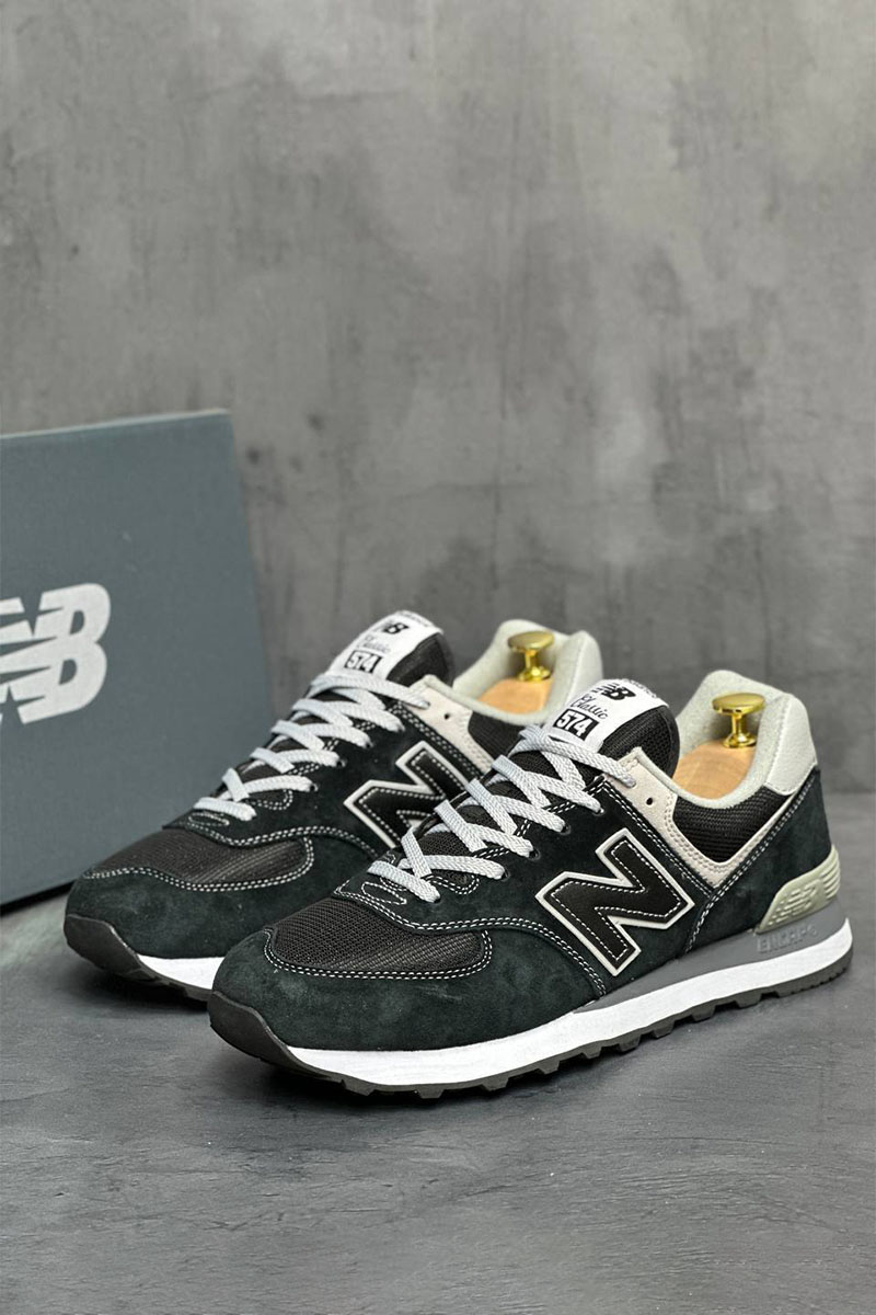 New Balance Кроссовки 574 "Triple Contrast Black"