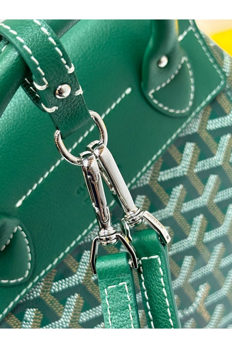Designer Clothing Женский рюкзак Goyard Alpin Mini Premium 23x19x9.5 см - Green