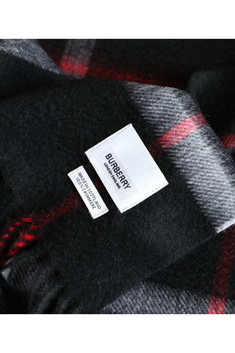Burberry Шарф Check premium 168x30 см - Black