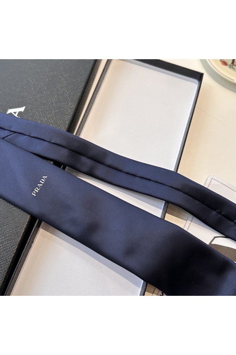 Prada Галстук premium 150x7 см - Navy