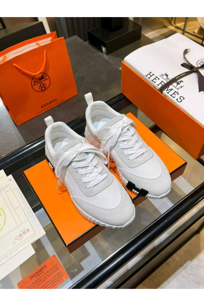 Hermes Женские комбинированные кроссовки Bouncing premium