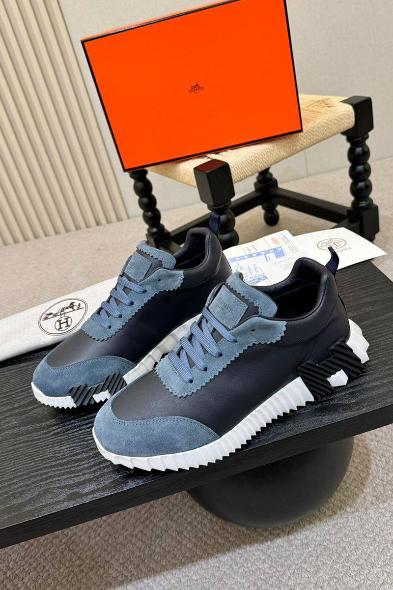 Hermes Мужские кроссовки Bouncing - Navy