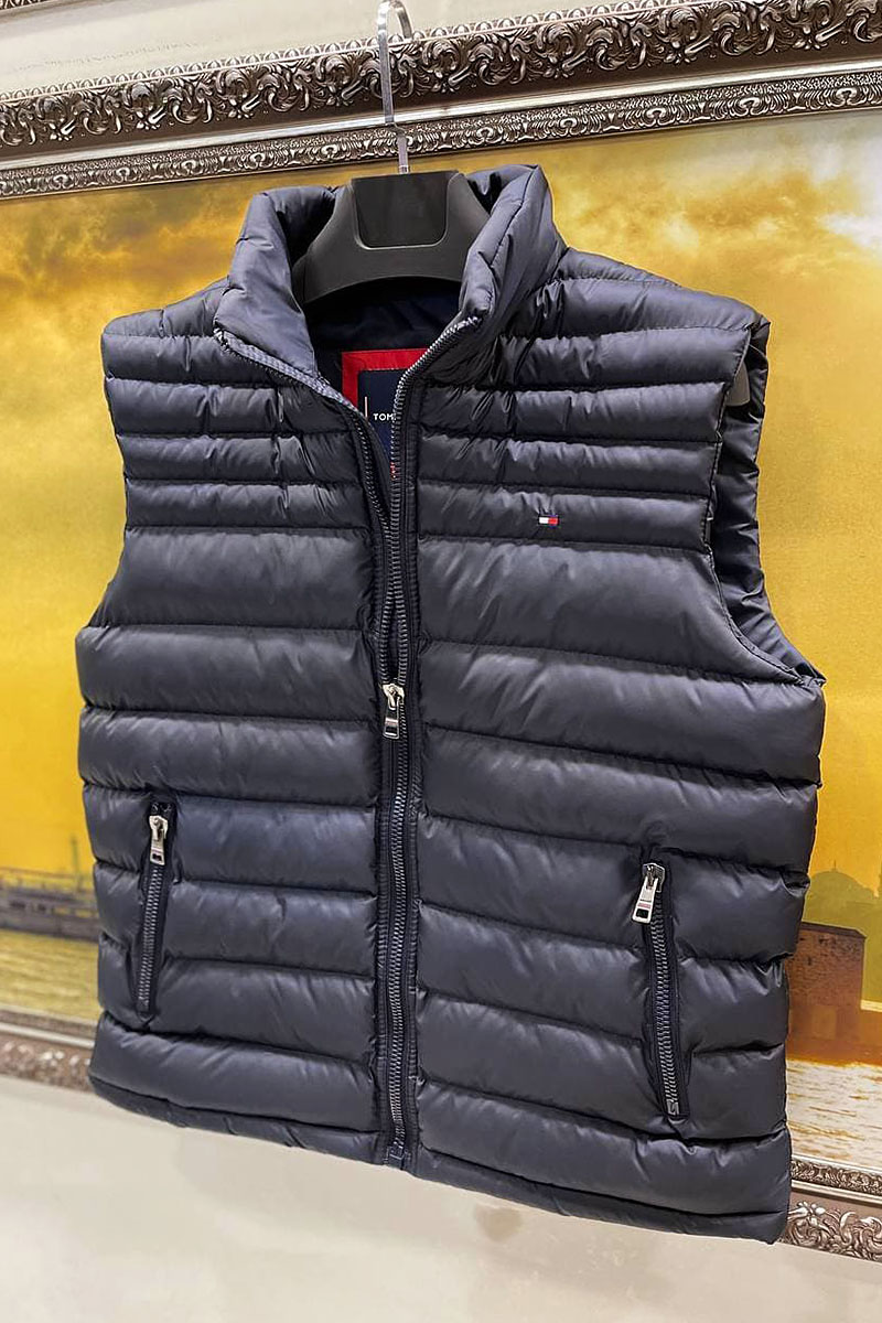 Tommy Hilfiger Мужской тёмно-синий жилет
