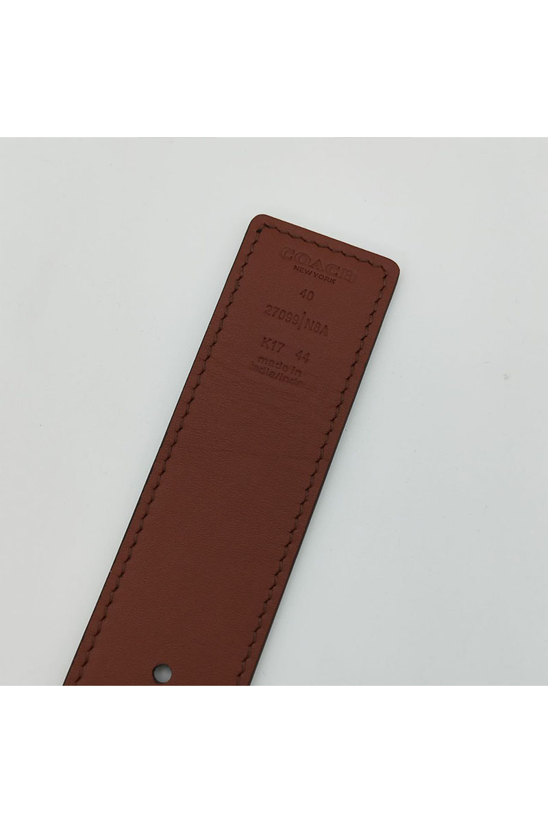 Coach Двусторонний кожаный ремень Coach (ширина 3.8 см, длина 110 см)