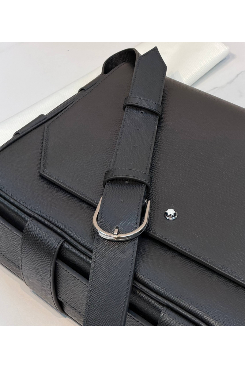 Montblanc Кожаная сумка Sartorial premium 34x27x7.5 см