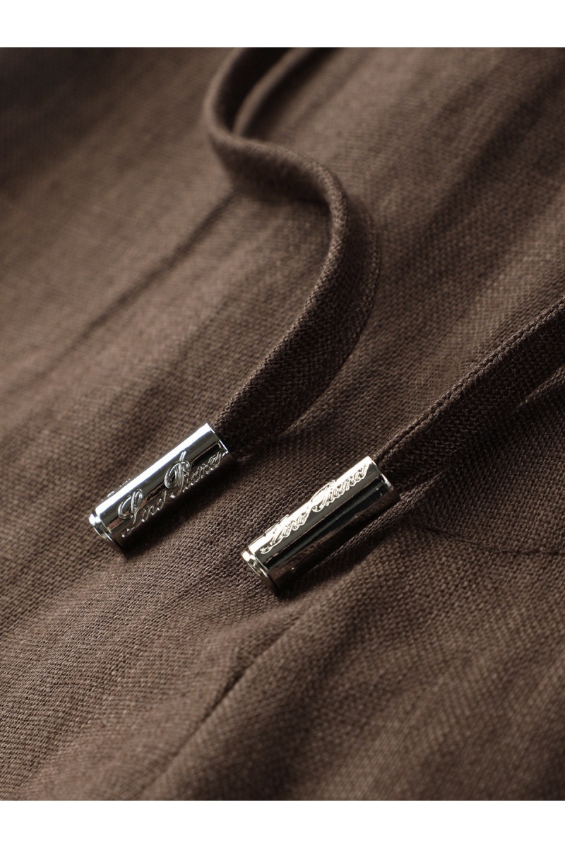 Loro Piana Льняной костюм коричневого цвета premium