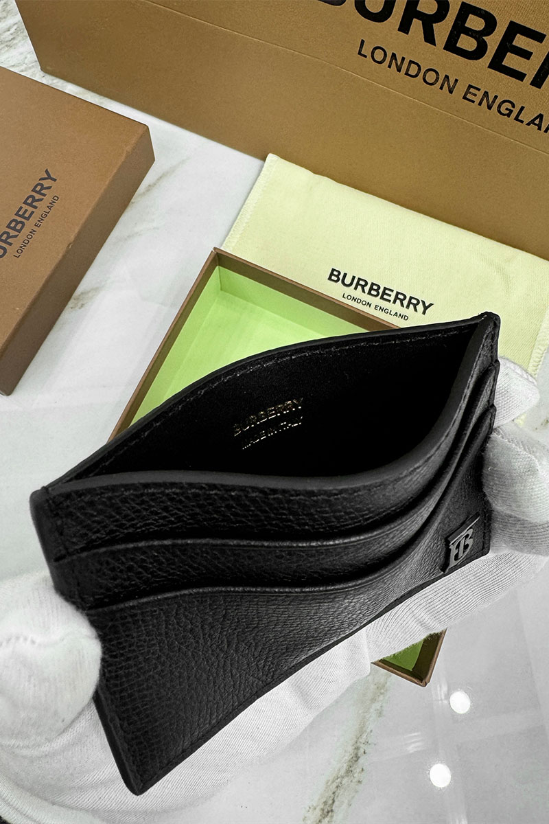 Burberry Кожаный кардхолдер Premium 10x7 см