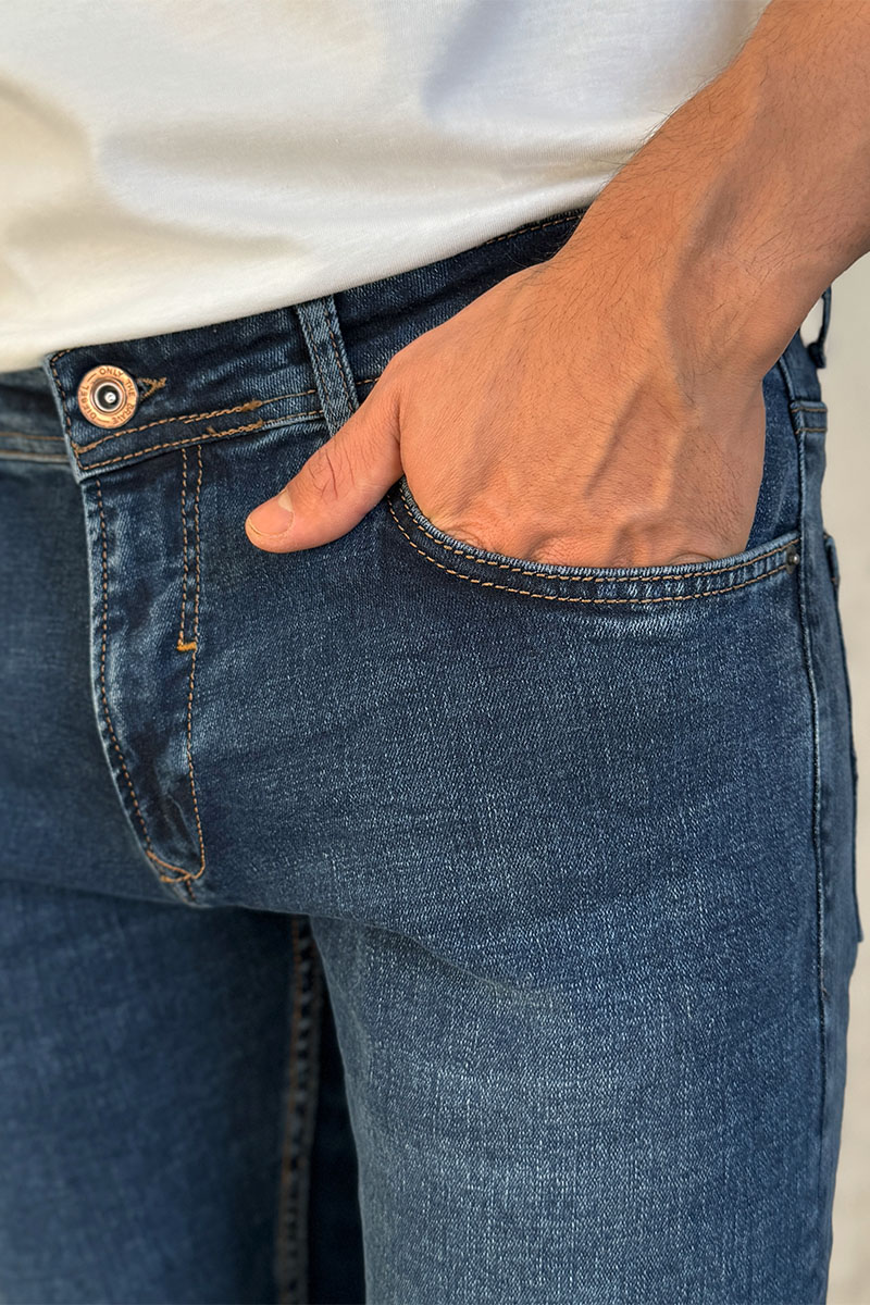 Diesel Мужские синие джинсы 