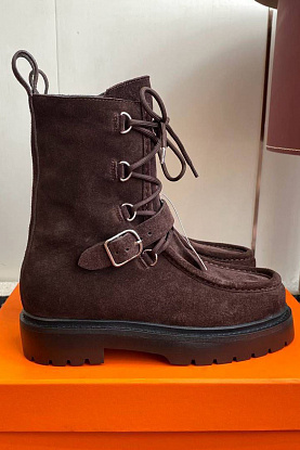 Женские замшевые ботинки Land Ankle premium