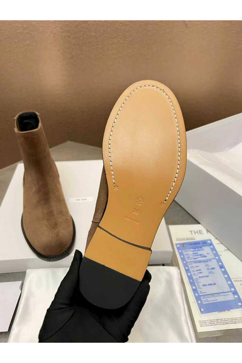 Designer Clothing Женские замшевые сапоги The Row