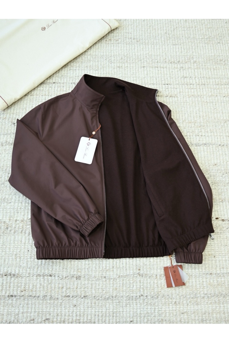Loro Piana Двусторонняя ветровка premium - Coffee