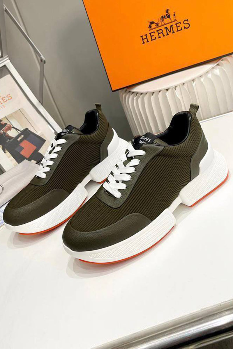 Hermes Мужские кроссовки Drift - Green