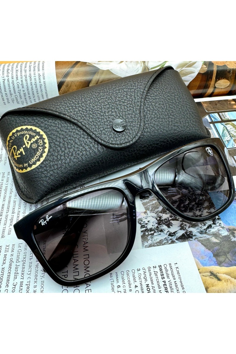 Ray Ban Солнцезащитные очки Scuderia Ferrari - Black