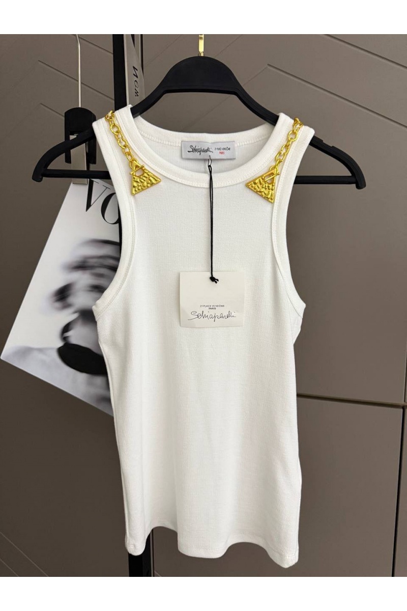 Schiaparelli Женская майка premium - White