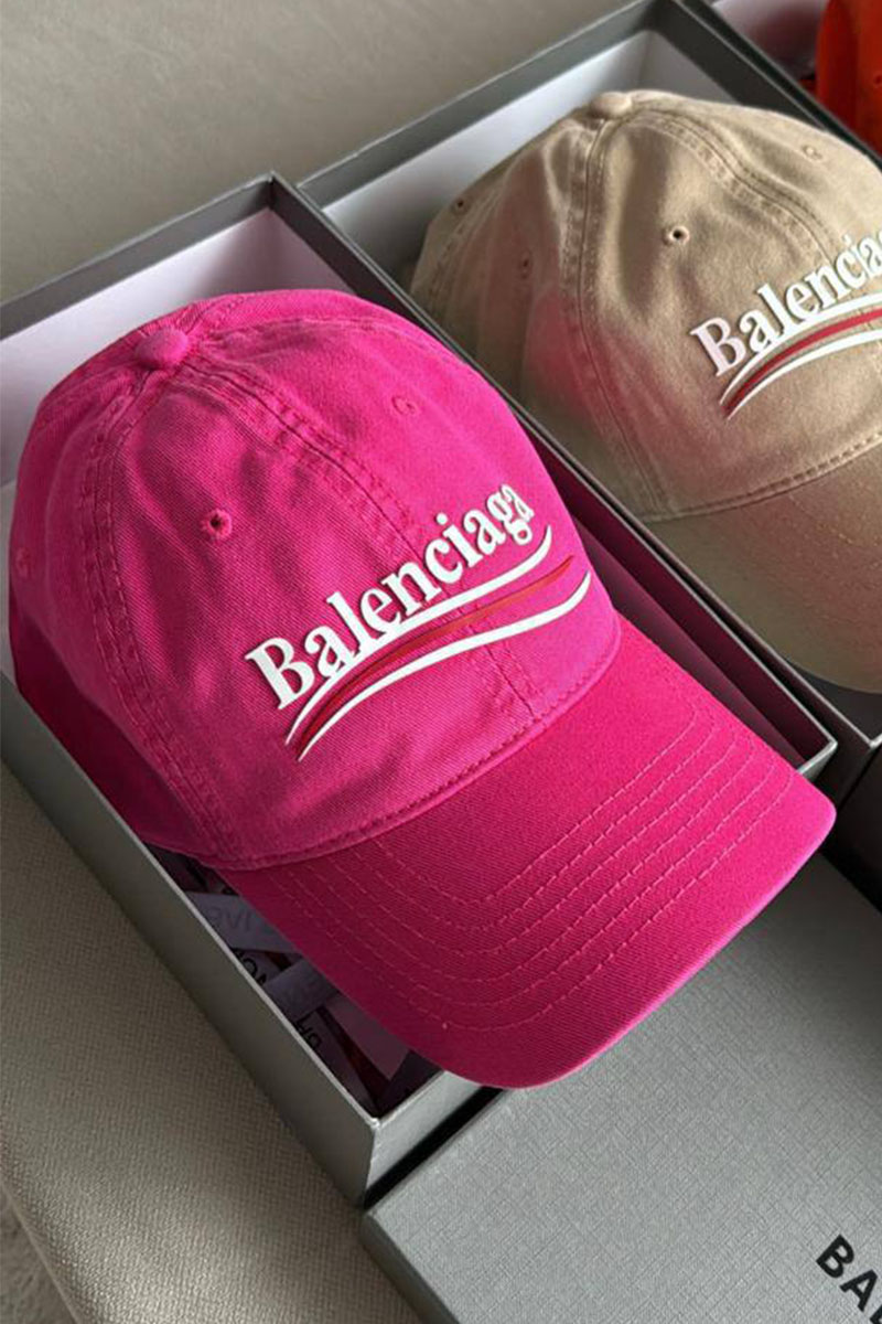 Balenciaga Бейсболка розового цвета