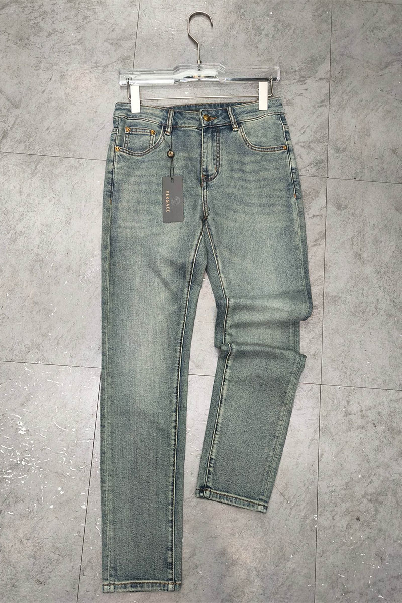 Versace Мужские синие джинсы Premium