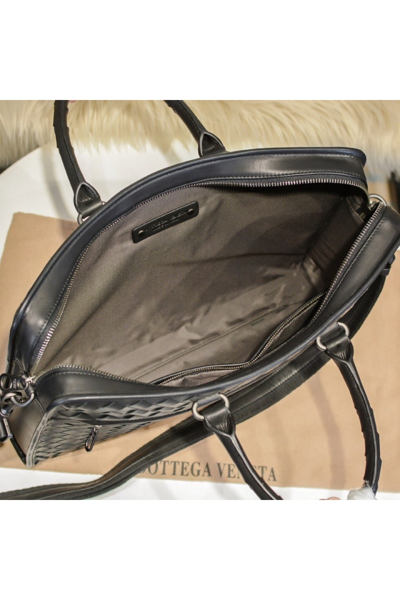 Bottega Veneta Кожаный портфель Premium 41x31x7 см
