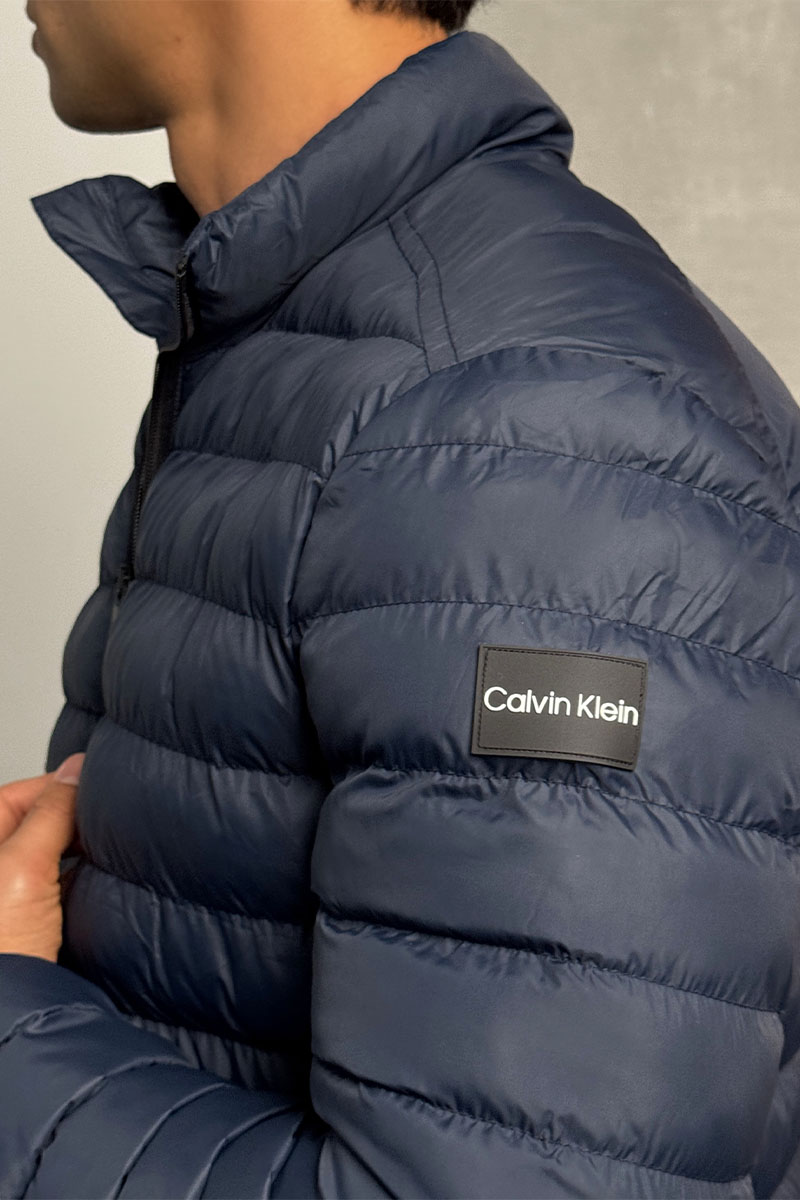 Calvin Klein Мужская куртка side-logo - Navy