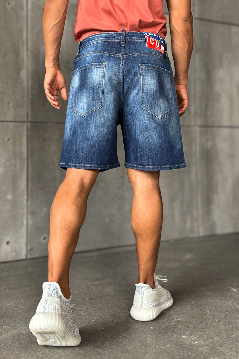 Dsquared2 Синие джинсовые шорты OVO 