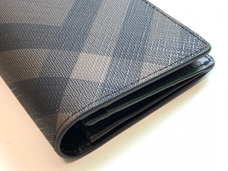 Burberry Кожаный бумажник Premium 19x10x2.5 см